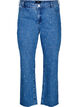 Gemma Jeans mit hoher Taille und Strasssteinen, Blau, Packshot image number 0
