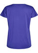 Lockeres Trainings-T-Shirt mit V-Ausschnitt, Lila, Packshot image number 1