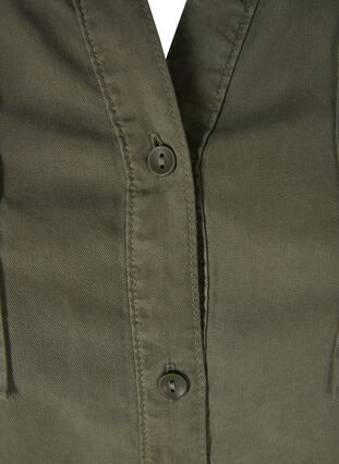 Langarm Bluse aus Lyocell, Deep L. Green, Packshot image number 2