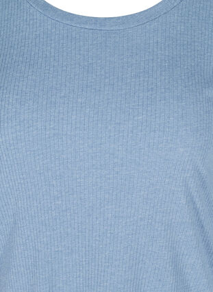 Kurzarm T-Shirt aus Rippqualität, Infinity , Packshot image number 2