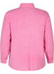 Einfarbige Jeansbluse, Pink Power, Packshot image number 1