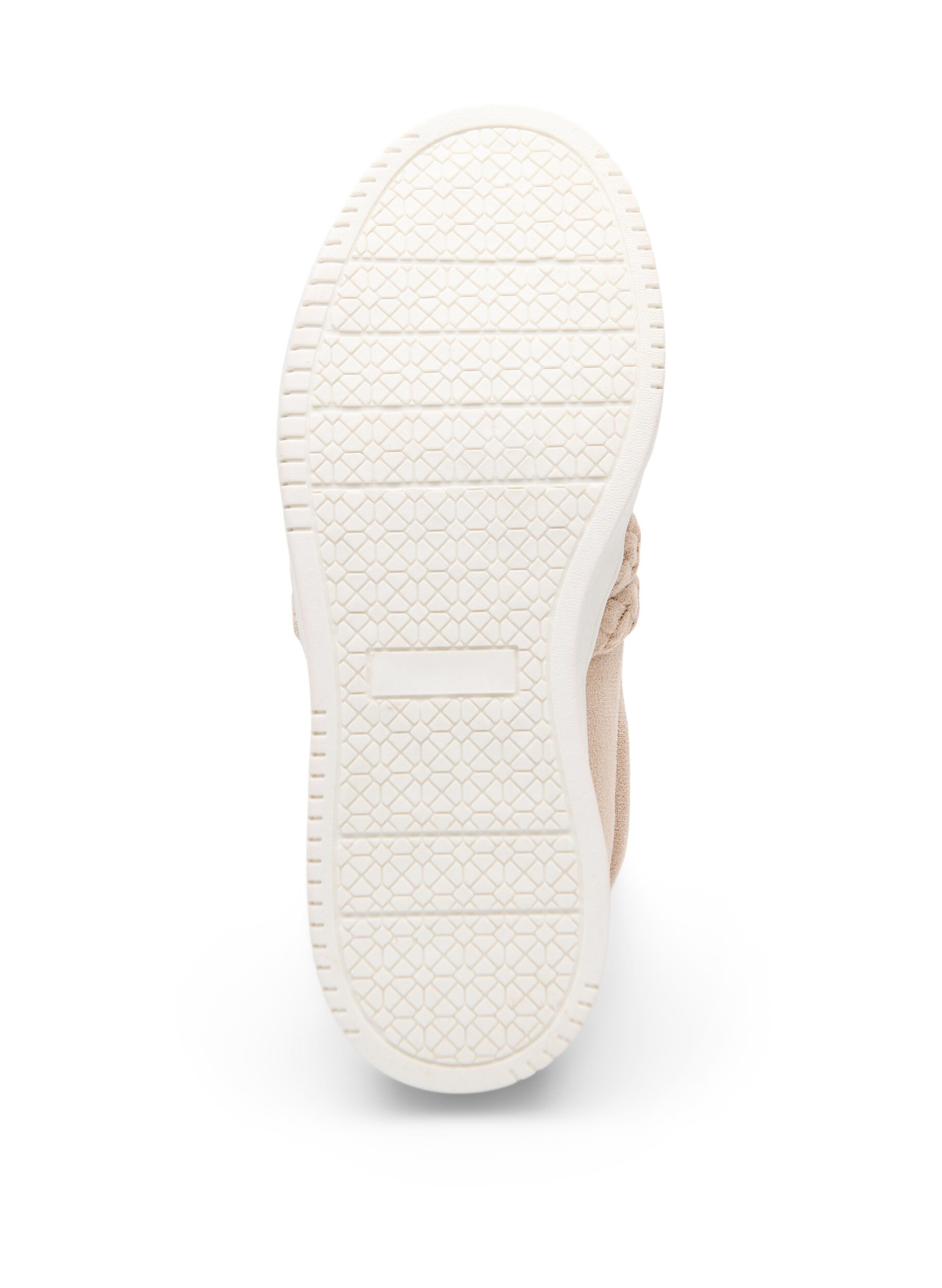 Zizzi Schuhe aus Wildlederimitat mit geflochtenen Riemen, Beige, Packshot image number 4