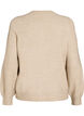 Strickjacke aus weichem Strick mit goldfarbenen Kn&ouml;pfen, Beige, Packshot image number 1
