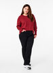 Strickpullover mit Rundhalsausschnitt, Rot, Model image number 1
