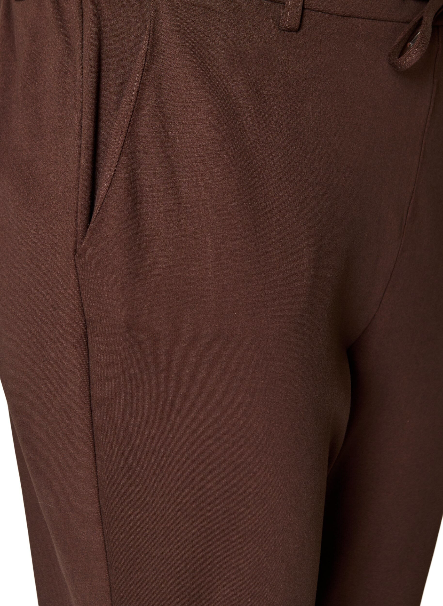 ZizziCropped Maddison Hose, Braun, Packshot image number 2