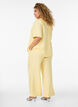 Lockere Hose mit elastischem Bund und Taschen, Gelb, Model image number 1