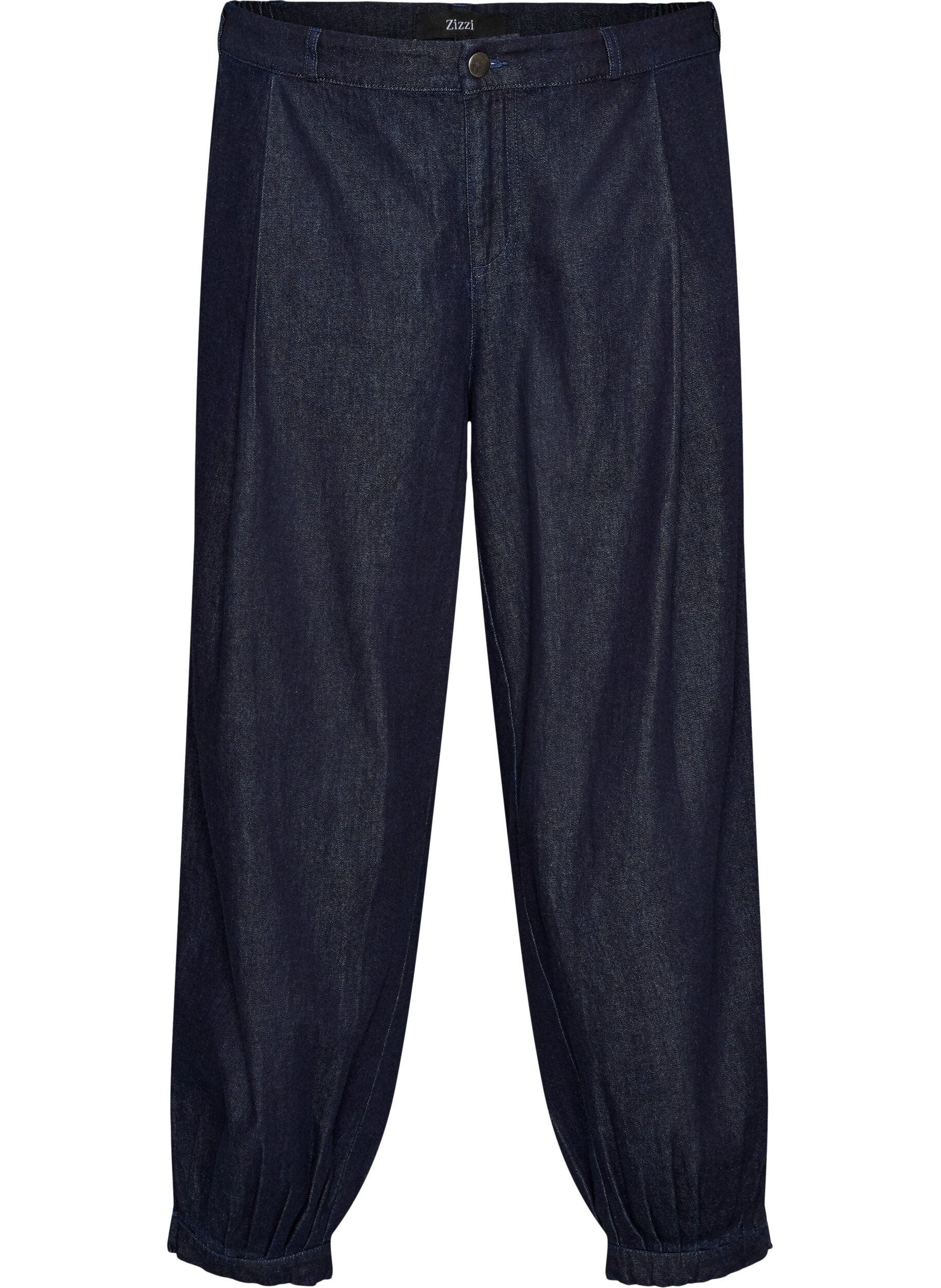 Balloon Jeans mit hoher Taille