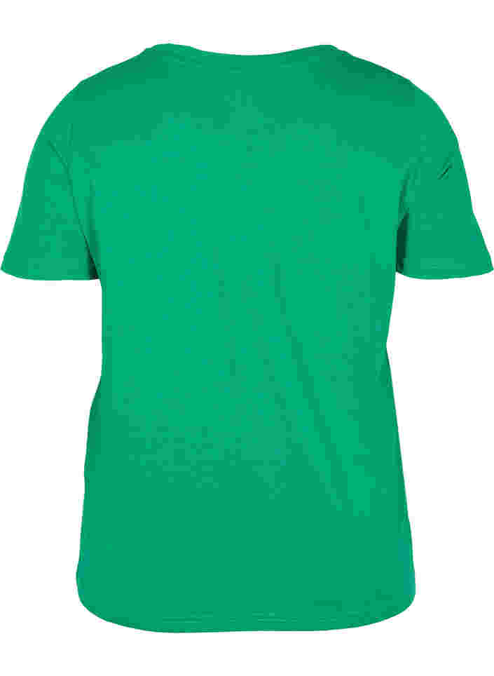 Kurzärmeliges T-Shirt mit Rundhalsausschnitt, Jolly Green MB, Packshot image number 1