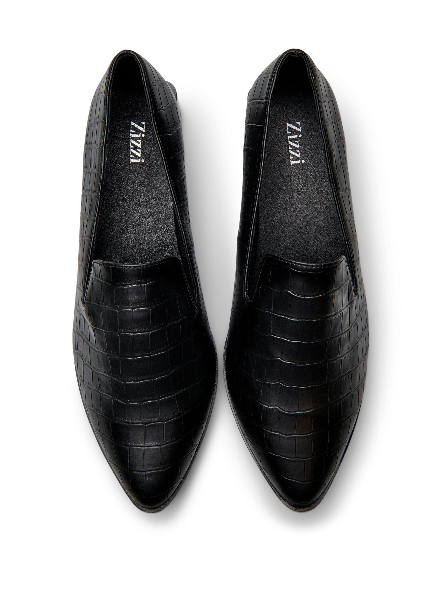 Zizzi Extra-Weite - Loafer mit Glitzer, Schwarz, Packshot image number 2