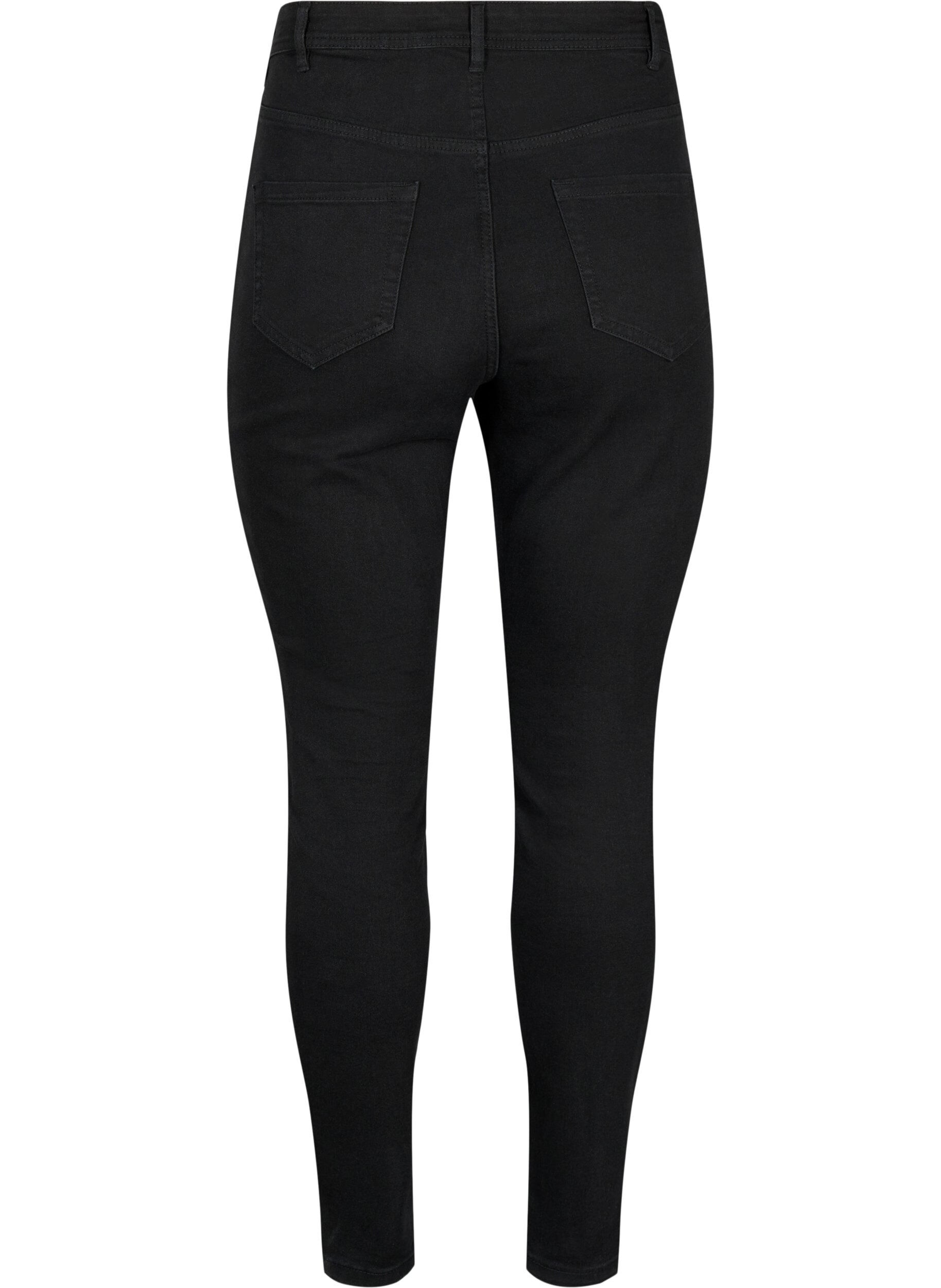 ZizziJeans mit Super Slim Fit, Schwarz, Packshot image number 1