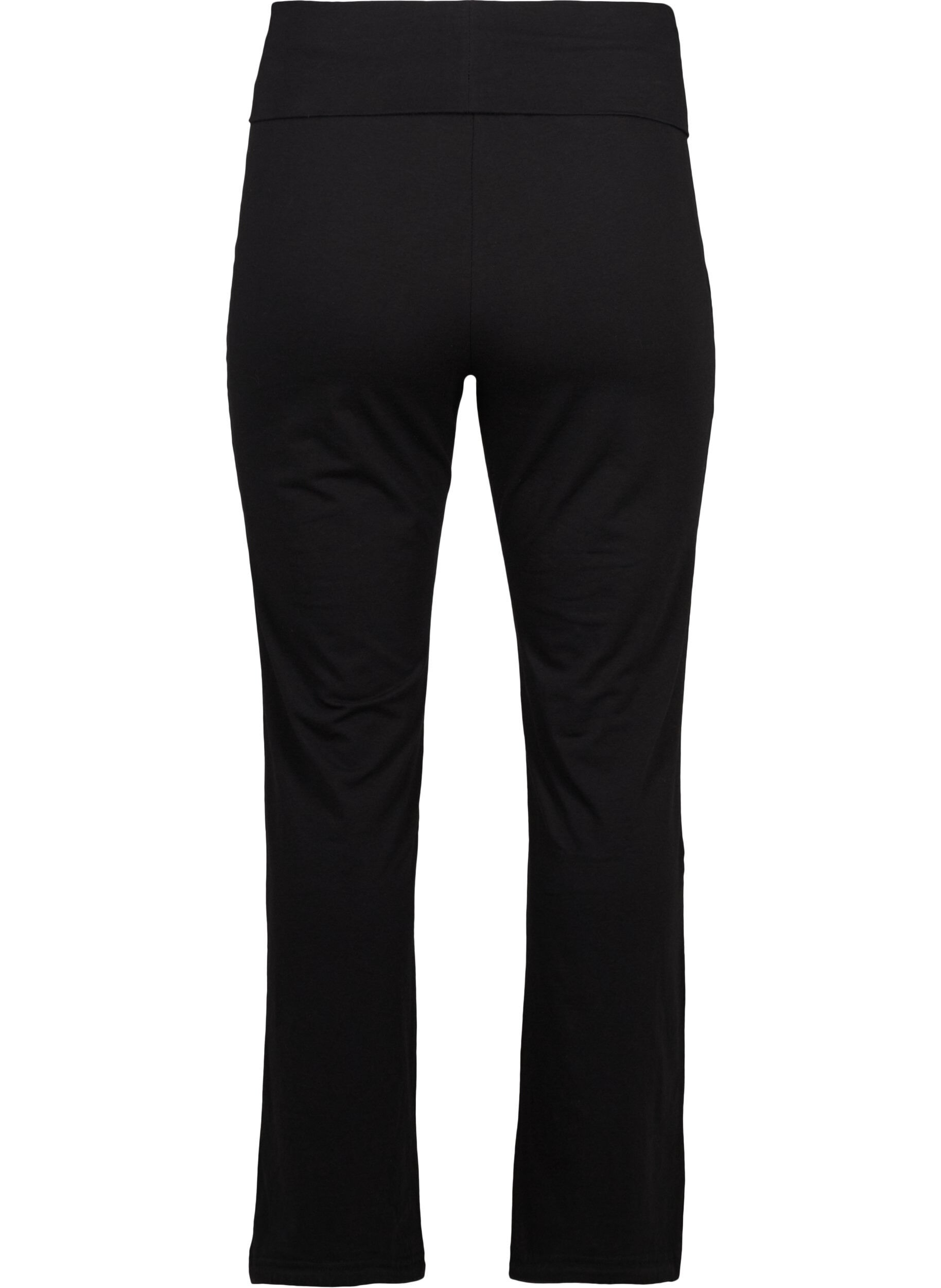 ZizziSporthose aus Baumwolle, Schwarz, Packshot image number 1