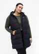 Sportliche Kapuzenjacke mit Taschen, Black, Model image number 0