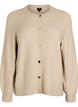 Strickjacke aus weichem Strick mit goldfarbenen Kn&ouml;pfen, Beige, Packshot image number 0