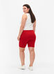 Einfarbige Basic Radlershorts, Rot, Model image number 2