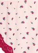 Gebl&uuml;mter Brazilian Slip mit Spitze, Rot, Packshot image number 2