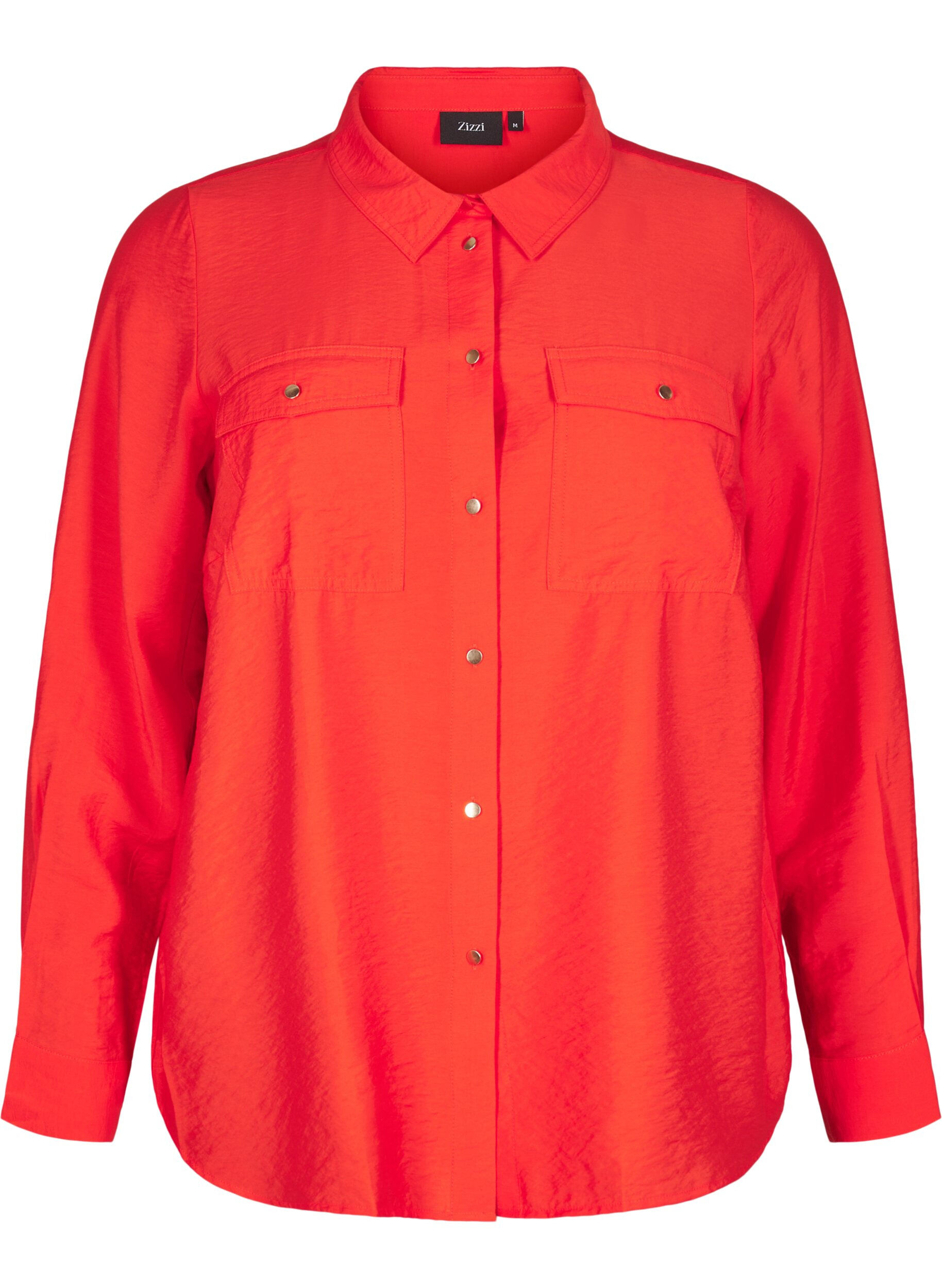 Hemd mit Kragen und Brusttaschen