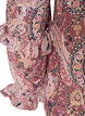 Bluse mit Paisleymuster und R&uuml;schendetails, lila, Packshot image number 3
