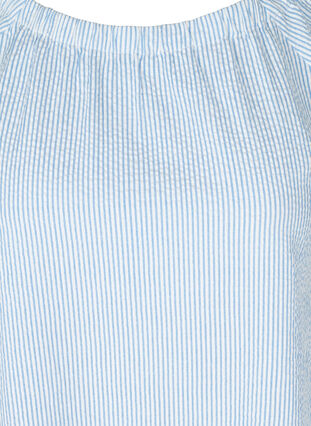 Gestreifte Bluse aus 100% Baumwolle, Skyway Stripe, Packshot image number 2