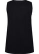 Top aus Baumwolle mit A-Linie, Schwarz, Packshot image number 1