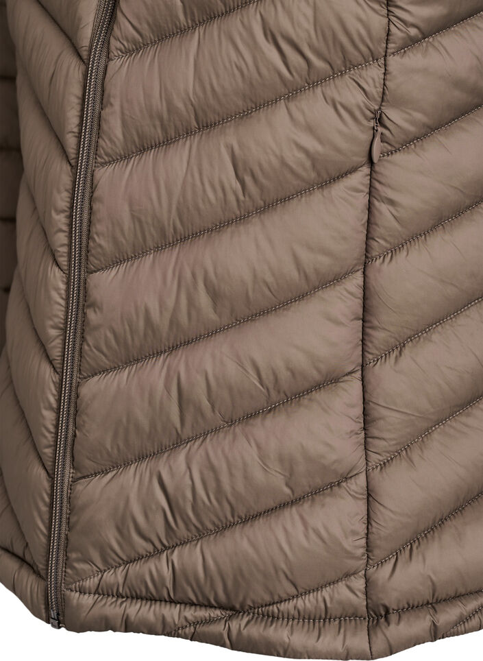 Leichte Jacke mit Taschen, Braun, Packshot image number 3