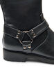 Kurzer Bikerstiefel, Schwarz, Packshot image number 3