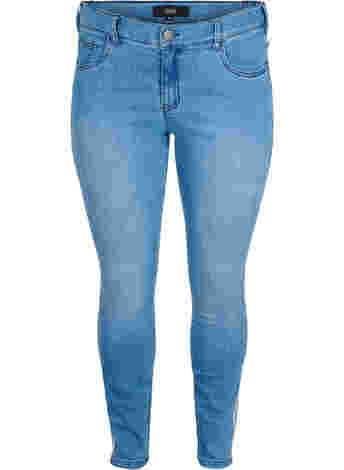 Cropped Sanna Jeans mit Streifen an der Seite