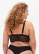 Spitze Bralette mit weicher Polsterung, Black, Model image number 1
