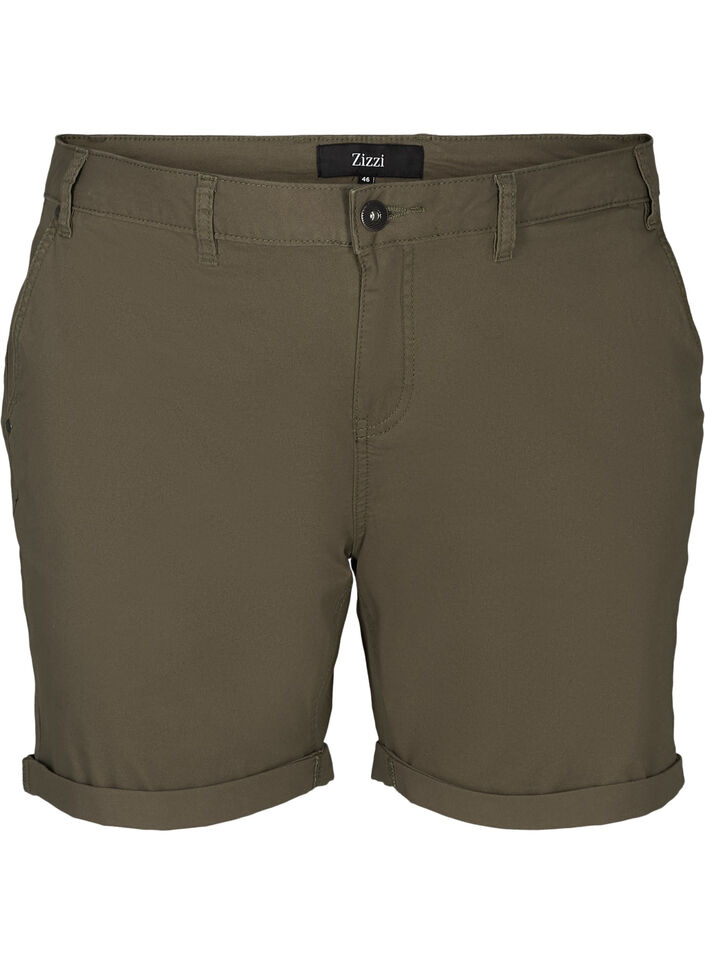 Regular Fit Shorts mit Taschen, Tarmac, Packshot image number 0