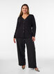 Cardigan aus Feinstrick mit dekorativen Kn&ouml;pfen, Schwarz, Model image number 1