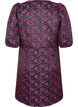 Knielanges Kleid mit aufgestickten Blumen, Black Pink Flower, Packshot image number 1