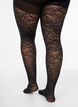 70 den Push-up-Strumpfhose mit Rosenmuster, Schwarz, Packshot image number 2