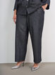 Straight Leg Jeans mit Glitzerfaden, Grau, Model image number 2