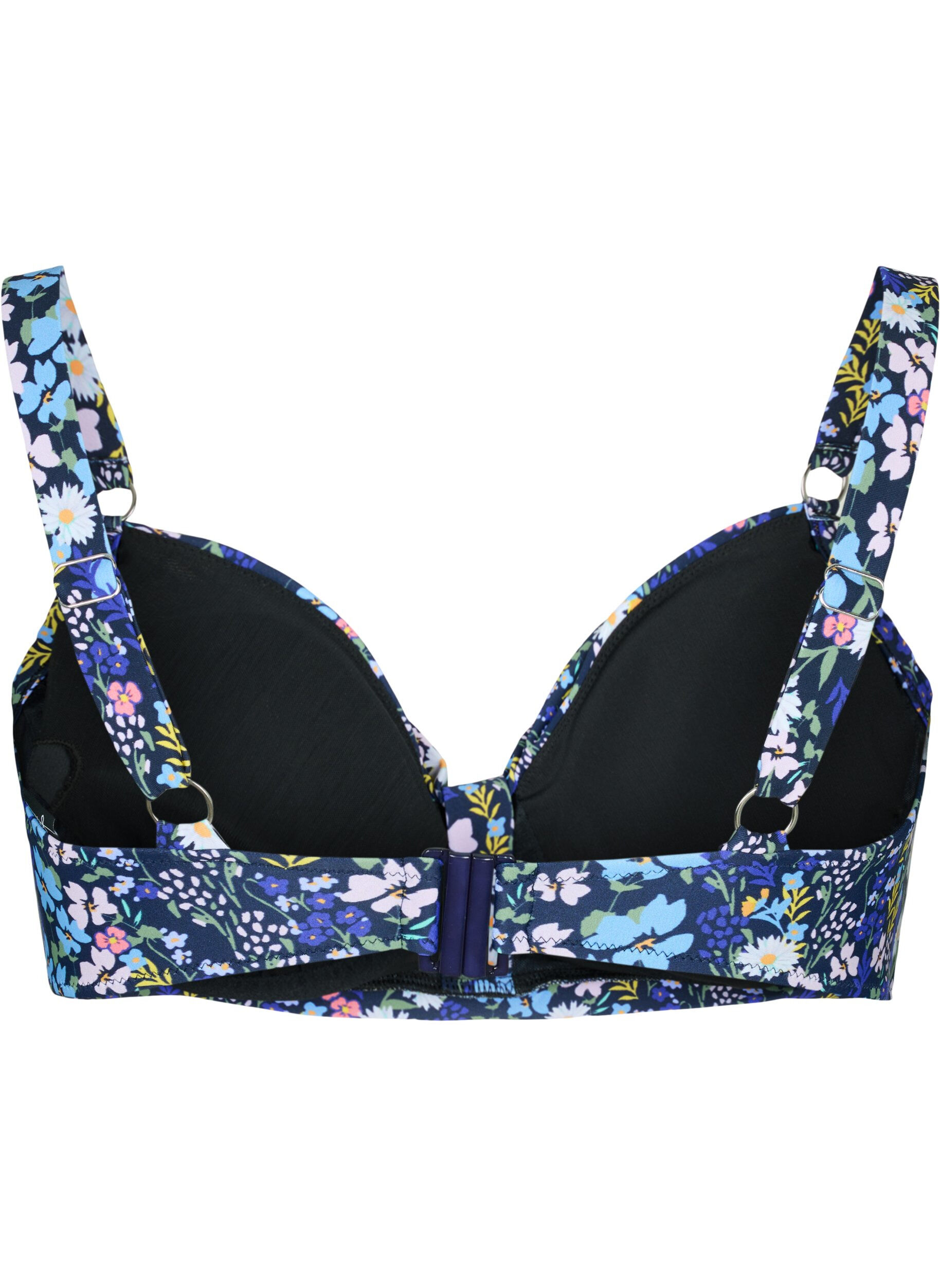 Zizzi Bikini Oberteil mit Print, Ditsy Flower, Packshot image number 1