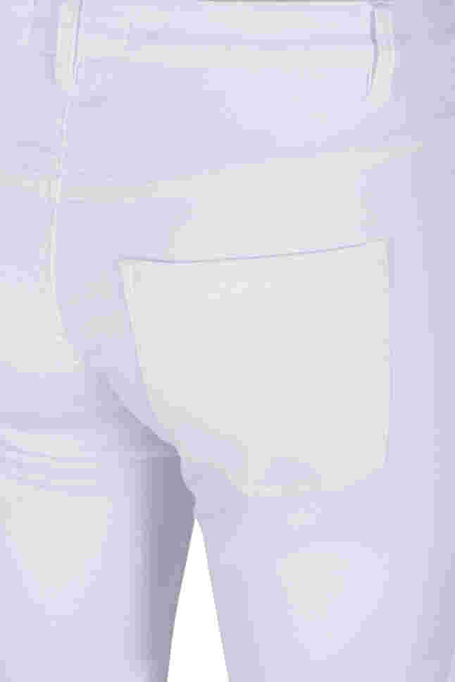Slim Fit Emily Jeans mit normaler Taille, Br. White, Packshot image number 3