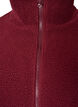 Teddyjacke mit Details aus Lochstickerei und hohem Kragen, Rot, Packshot image number 2