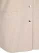 Cape-Jacke in Wolloptik mit kurzen Ärmeln, Simply Taupe Mel., Packshot image number 3