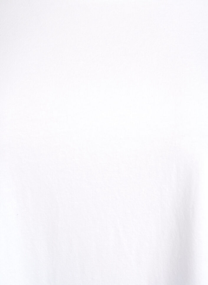 Basic Top aus Jersey mit langen &Auml;rmeln, Wei&szlig;, Packshot image number 2
