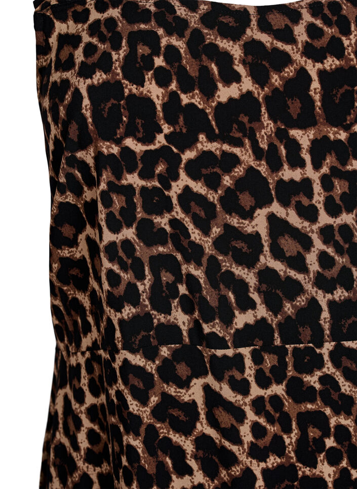 FLASH - Sommerkleid mit breiten Trägern, Braun, Packshot image number 2