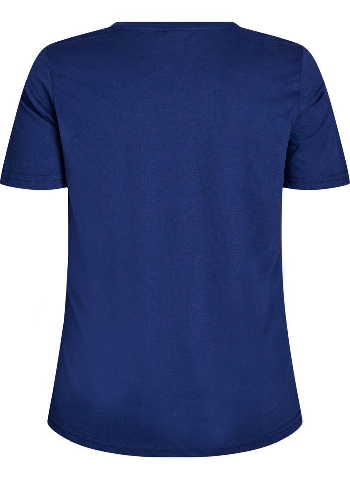 FLASH - T-Shirt mit Print, Blau, Packshot image number 1