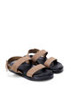 Wide Fit Sandalen aus Wildleder, Brown, Packshot image number 1