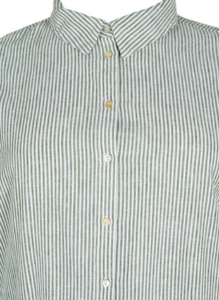Langes Hemd mit kurzen Ärmeln, Black Forest Stripe, Packshot image number 2