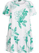 Kleid aus Viskose mit Schnittlinie, Gr&uuml;n, Packshot image number 0