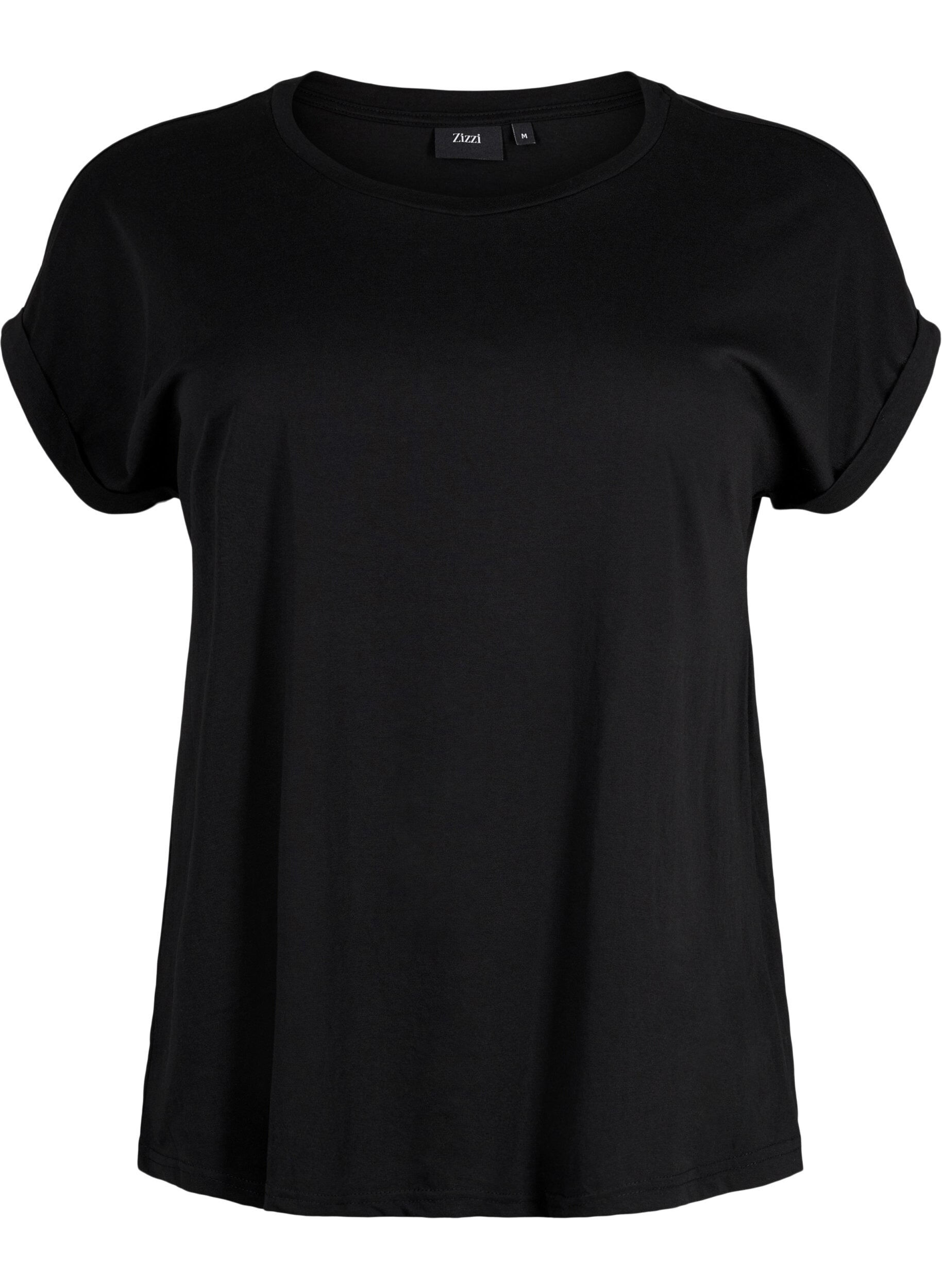 Kurz&auml;rmeliges T-Shirt aus einer Baumwollmischung
