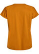 Kurz&auml;rmliges T-Shirt aus einer Baumwollmischung, Orange, Packshot image number 1