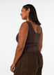 Eng anliegendes Basic-Top mit Wendefunktion, Braun, Model image number 4