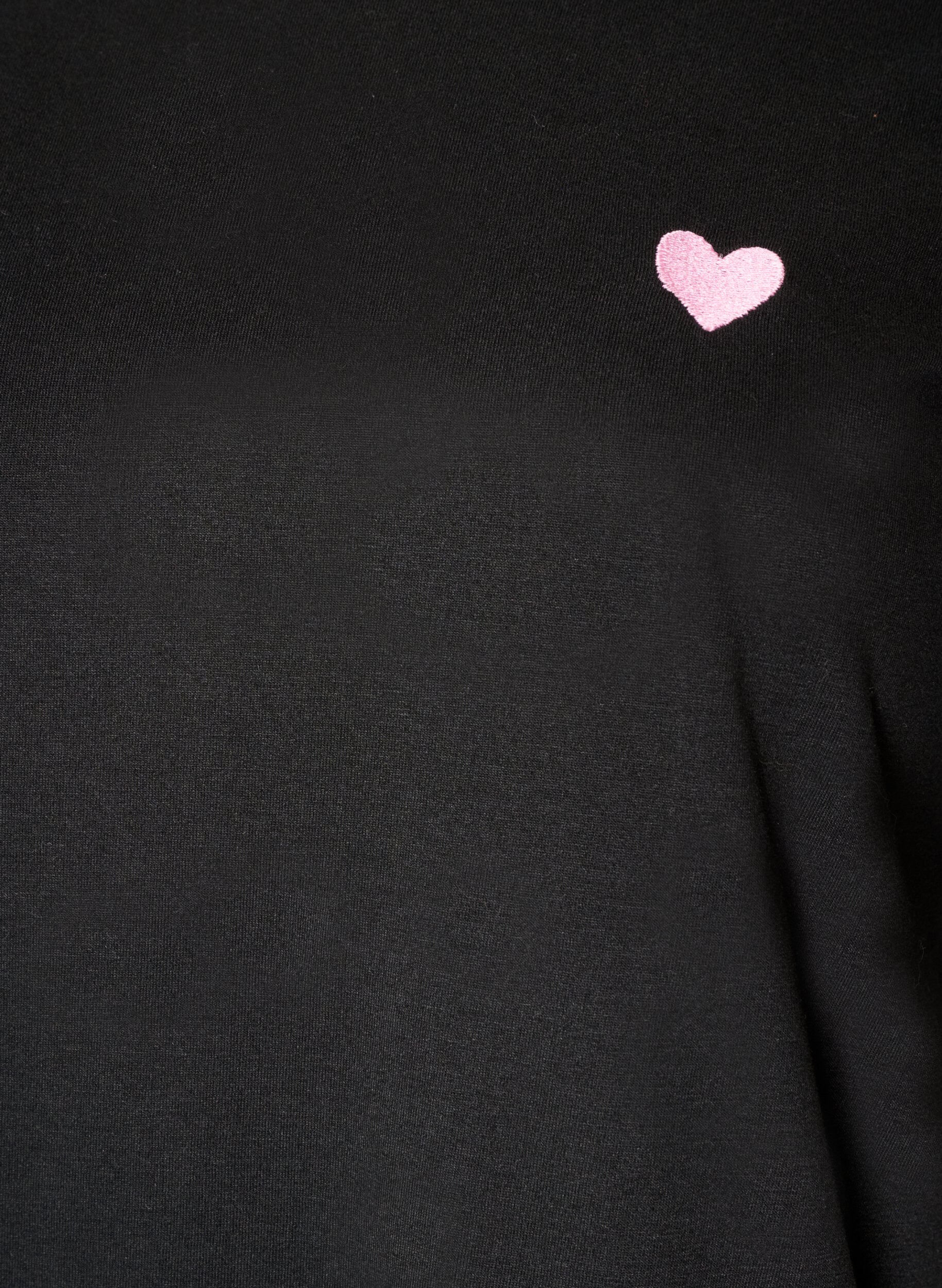 ZizziT-Shirt mit Print, Schwarz, Packshot image number 2