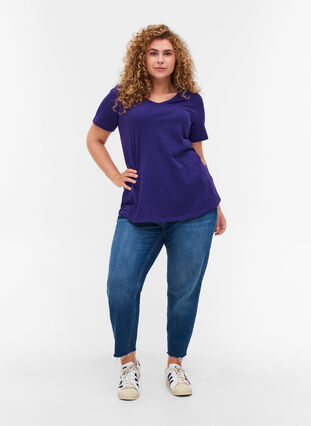 Basic T-Shirt, Parachute Purple, Model image number 2