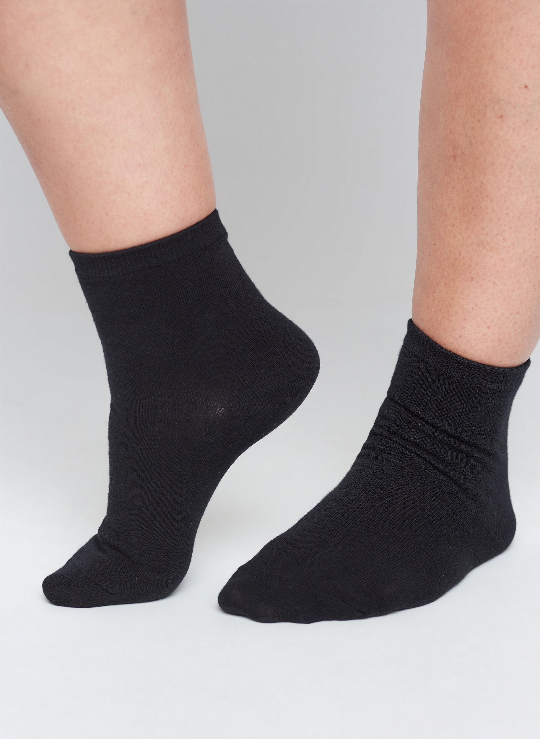 Zizzi 5er-Packung Basics-Socken, Black, Model image number 0