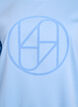 Sweatshirt mit Motiv auf der Vorderseite, Blau, Packshot image number 2