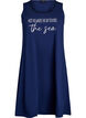 &Auml;rmelloses Kleid in A-Linie, Blau, Packshot image number 0